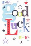Bright and buoyant, this good luck card leaps with positivity much like a crisp spring morning by the Docklands waterfront. The phrase 'Good Luck' stretches playfully across the gleaming white surface, each letter bathed in shades of gentle blue, vivid red, earthy green, and regal purple. The artist's touch is visible in the lively mix of fonts-each one carefully chosen, reflecting the diversity and warmth of our local community near Westferry and Poplar. Sprinkled above and below are cheerful stars-navy, lavender, lemon-lime, and delicate indigo-evoking the optimistic feeling of watching the first evening stars rise above Docklands' skyline. The card's surface is deliciously smooth but reveals a hint of texture when pressed between your fingers, reminiscent of fine stationery carefully selected for special moments. Gifting this card feels like sharing a secret handshake of encouragement-a token filled with hope, ready for someone about to take on a new exam, job, or creative pursuit. It embodies the heartfelt optimism and support found in Docklands, a small but powerful companion to any new adventure.